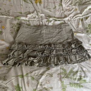 Billabong Fairy Sage green mini skirt